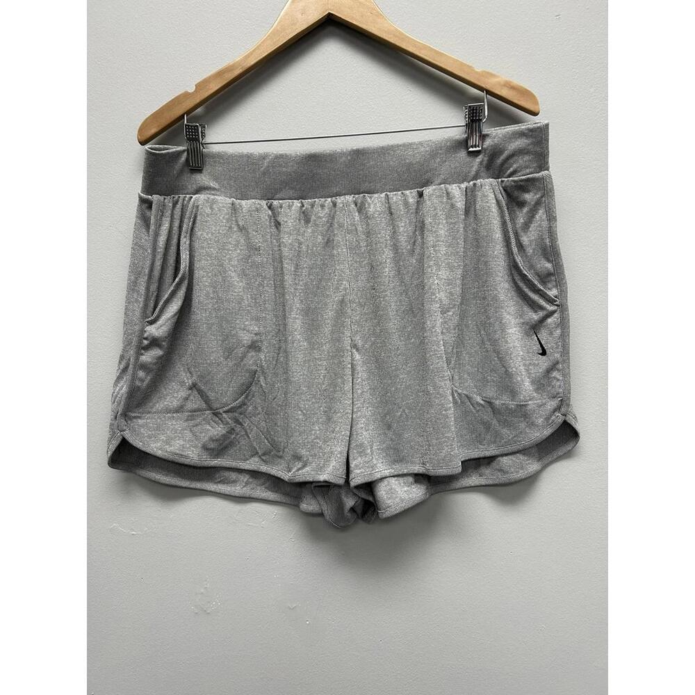 Nike Gray Casual Shorts with Pockets